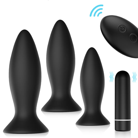 Remote Control Butt Plug Sex Toys Chastity Anal Plug Vibrator