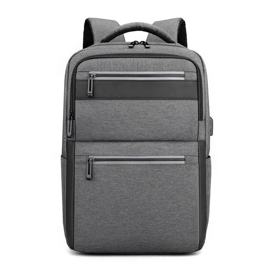 Dual USB Charging Port Business Casual Backpack Men's Computer Bag