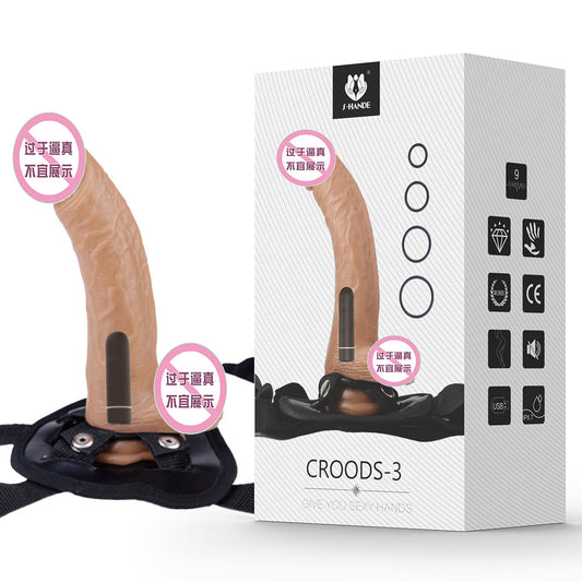 Adjustable Soft Realistic Silicone Dildos with Strapon