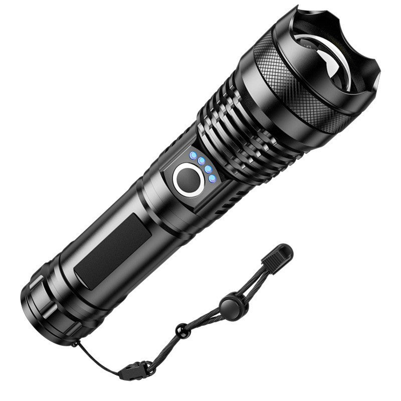 P50 Flashlight TYPE-C Rechargeable LED Flashlight Outdoor Super Bright Long-range Waterproof Flashlight