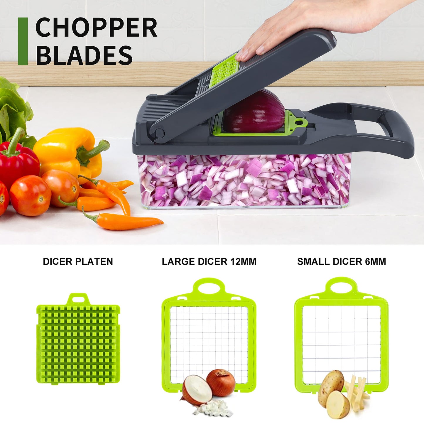 Multi Functional Kitchen Cutter Set Of 16 Pieces