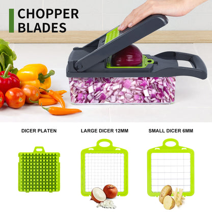 Multi Functional Kitchen Cutter Set Of 16 Pieces