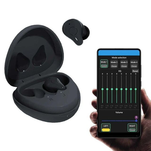 16 Channel Bluetooth hearing aid rechargeable phone connection noise reduction sound amplifier hearing aid headset deaf