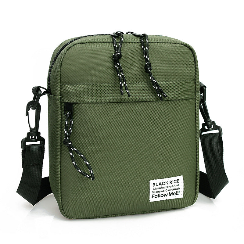 Men's Small Bag Single Shoulder Mini Hanging Bag  Satchel Diagonal Light Small Backpack