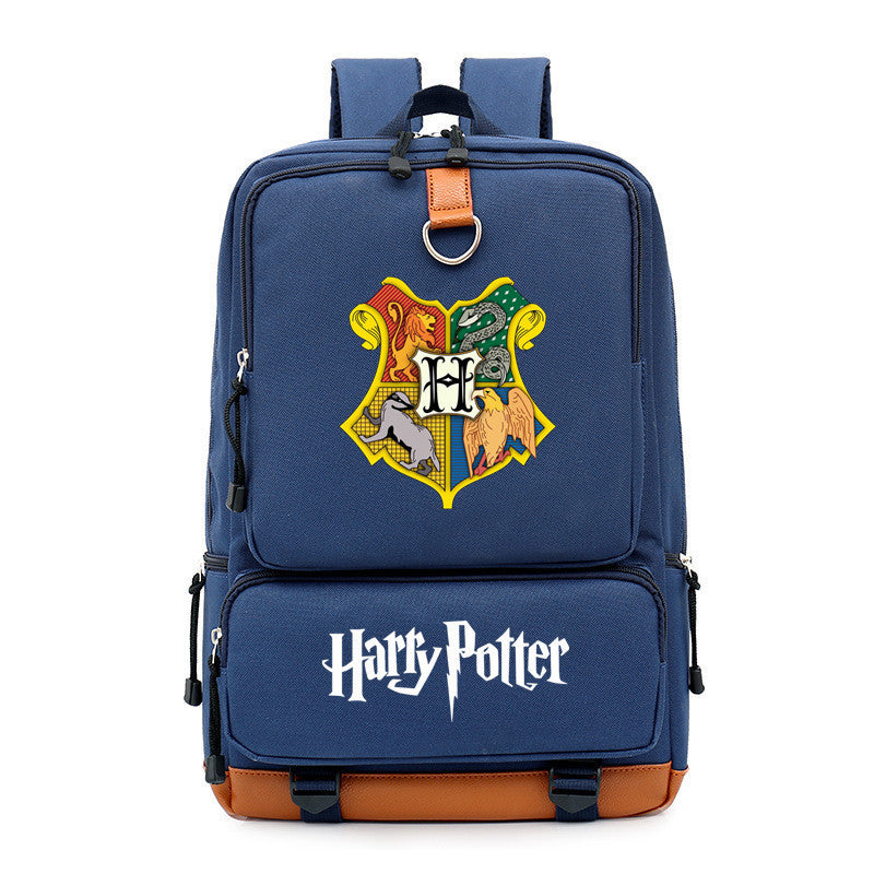 Harry Potter Backpack Travel Men's And Women's Student Schoolbag