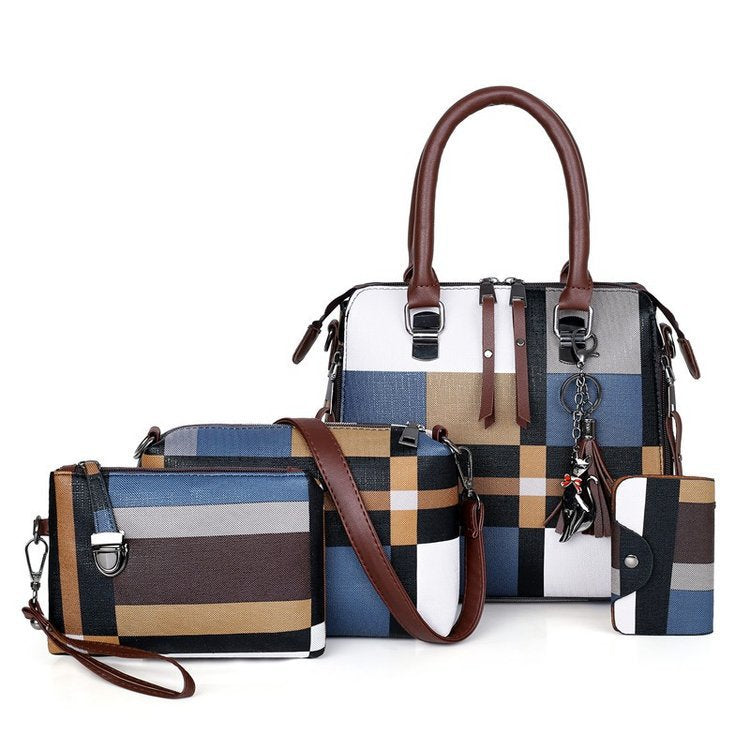 Women's Plaid Fashion Versatile Fashion Handbag