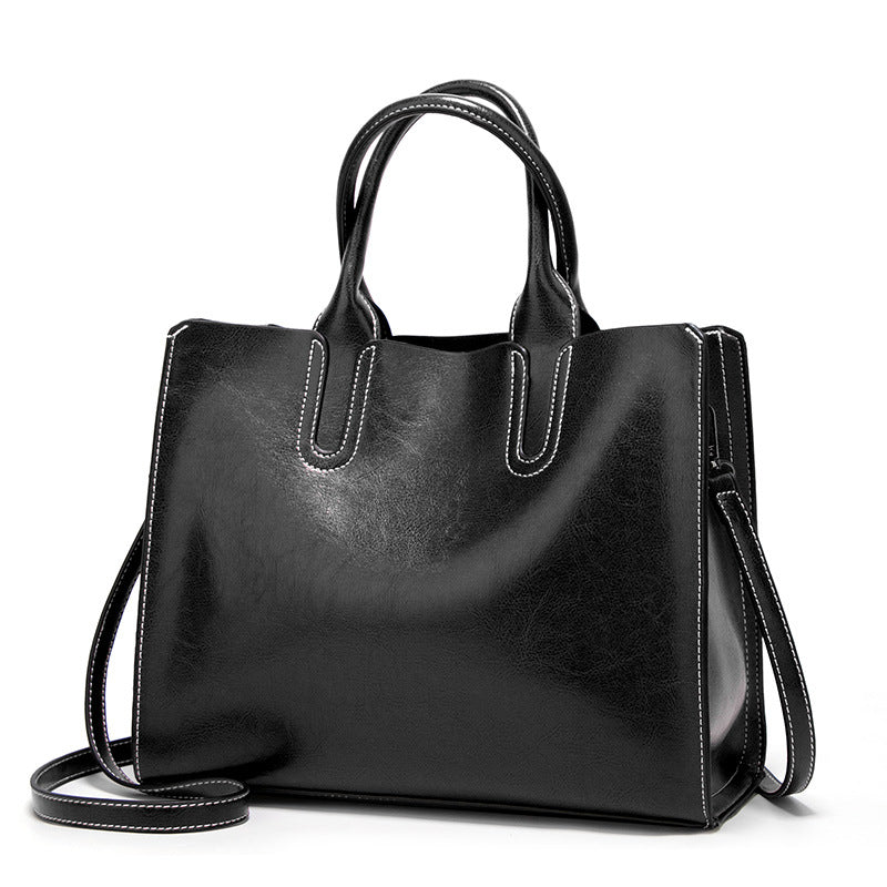 High Quality Casual Female Fashion Trunk Tote One Shoulder Bags