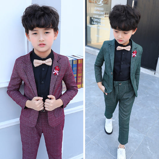 Korean Flower Performance Thickened Suit | Affordable-buy