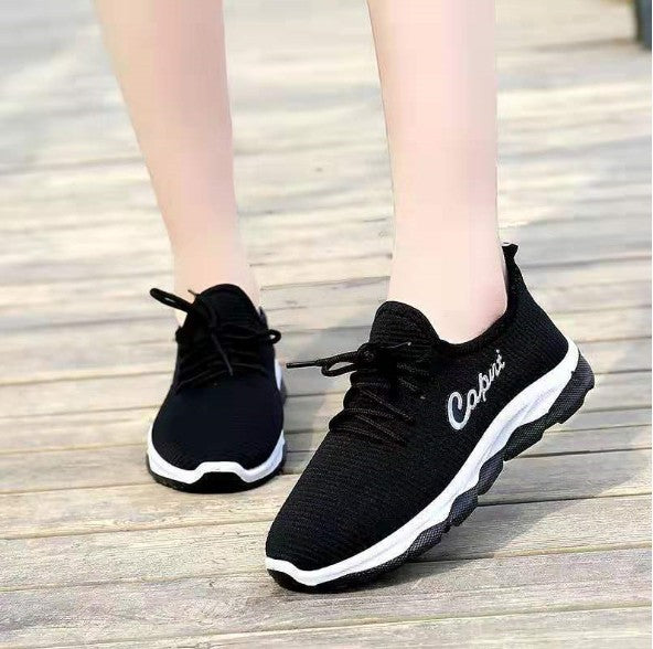 Women's Sports Korean Version Of Breathable Running Shoes