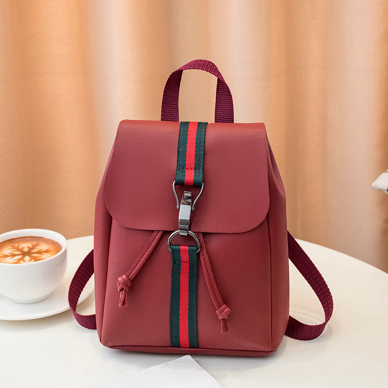 College Style Mini Korean Version Trend Retro Printed Zero Wallet Handbag