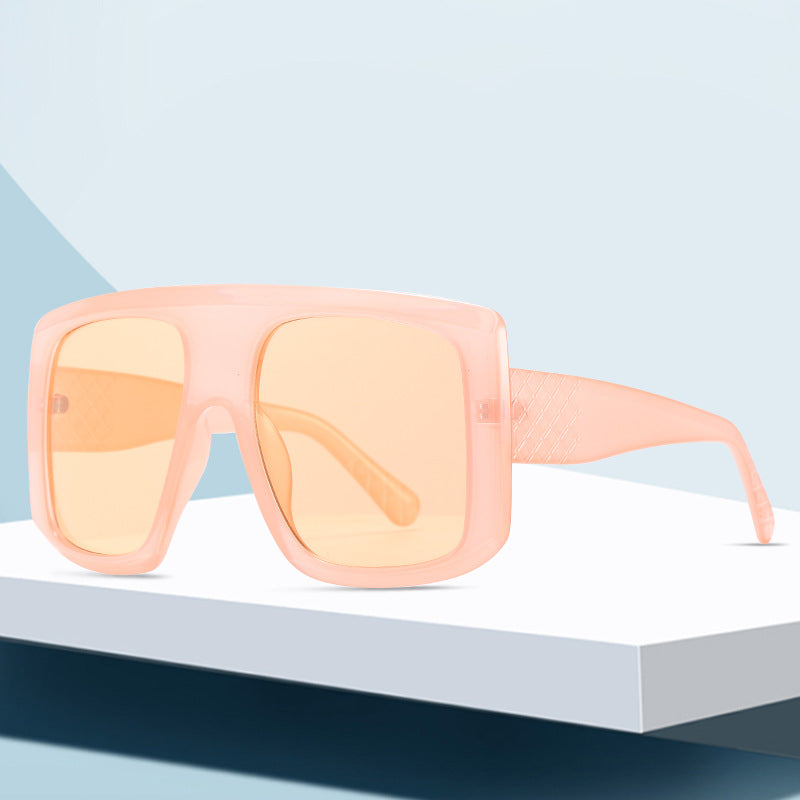 Large Frame Women's Personalized Fashion Photo Sunglasses