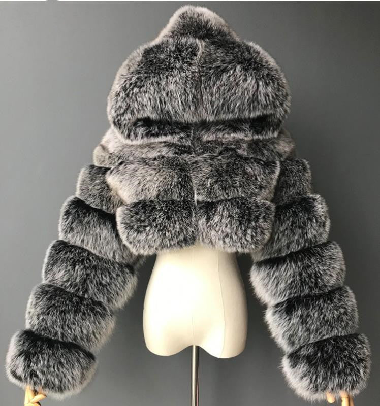 Fur Coat Imitation Fox Hair Sleeves | Affordable-buy