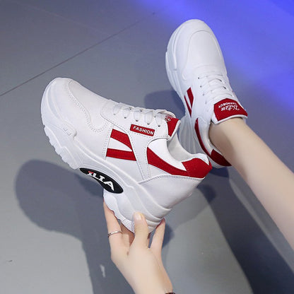 Autumn Thick Sole Slope Heel Sports Shoes
