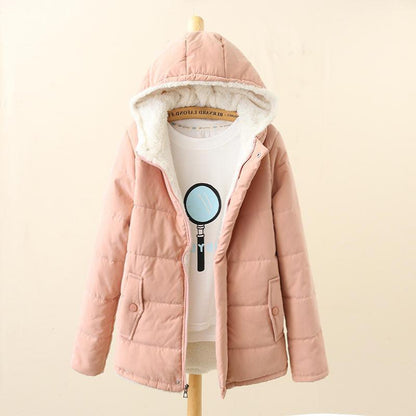 Women's Long Sleeved Bread Clothes Jacket College Style