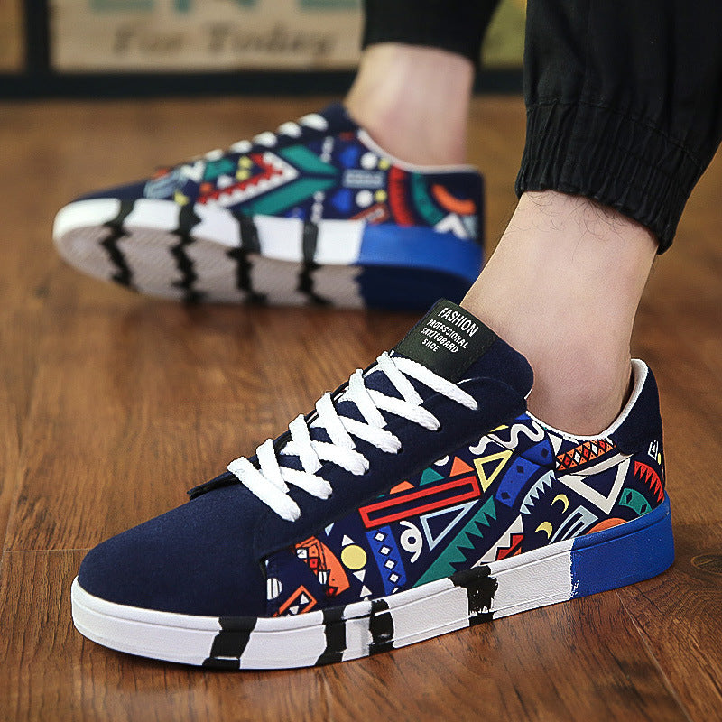 Spring Casual Tide Canvas Fashion Breathable Men's Shoes