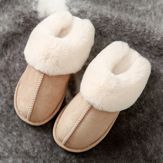Cotton Slippers Autumn And Winter Home Warmth Couple Shoes