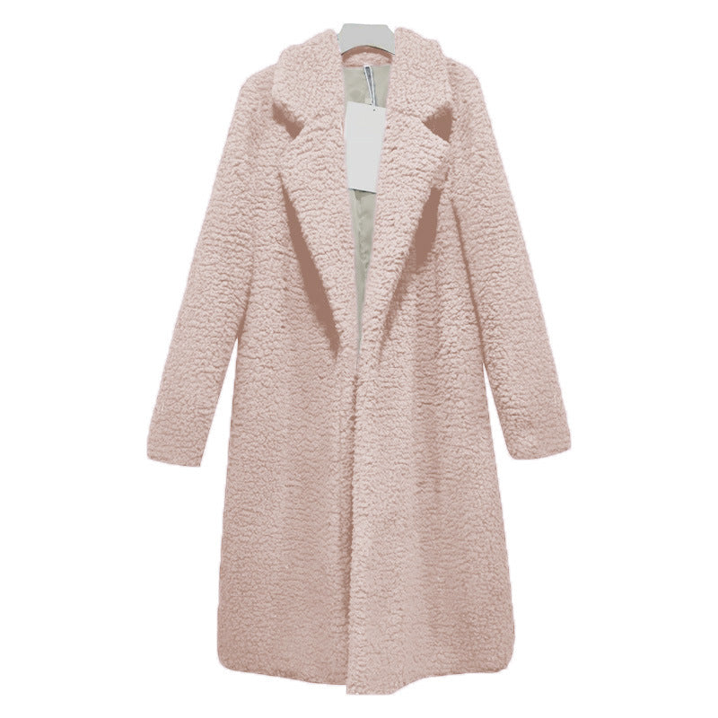 Women's Lambs Wool Winter Cashmere Coat | Affordable-buy