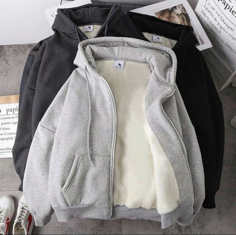 Men's Wear-resistant Autumn And Winterdurable Thickened Loose Hoodie Site Clothes