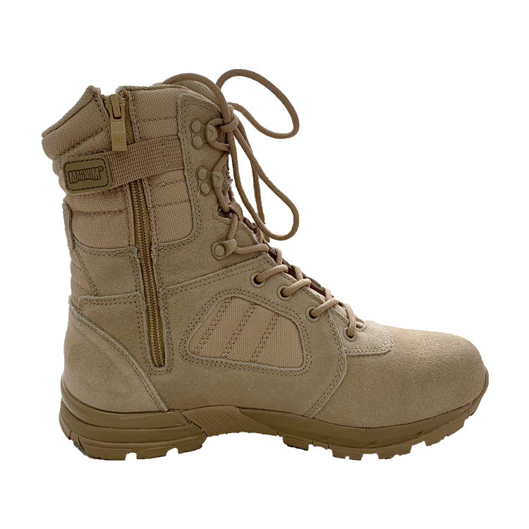 Combat Outdoor Mountaineering High Top Tactical Delta Desert Boots As Training Boots