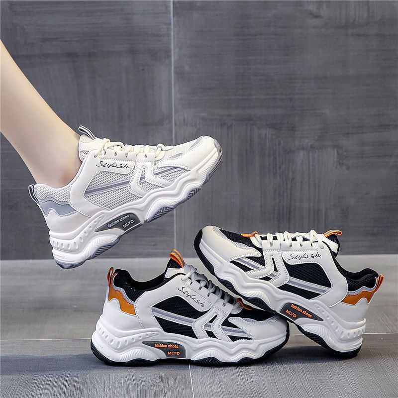 New Mesh Surface Breathable Comfortable Casual Low Top Sneakers