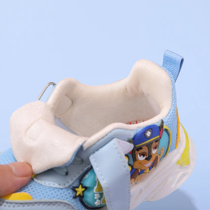 Children's Sneakers Breathable Soft Soles With Lights