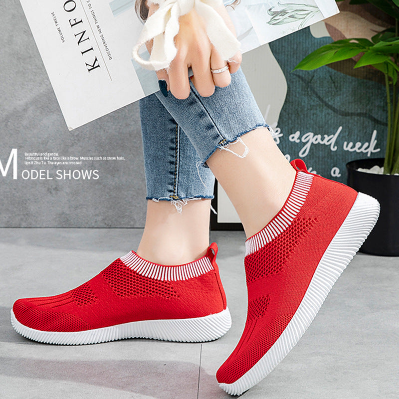 New Large Women's Durable Lightweight And Fashionable Sports Shoes