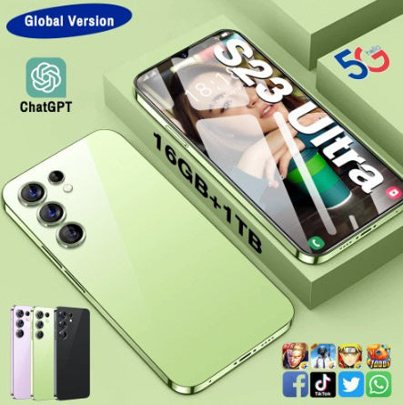 New S23 Ultra Phone 6.8-inch HD Large Screen Phone (1G+8G)