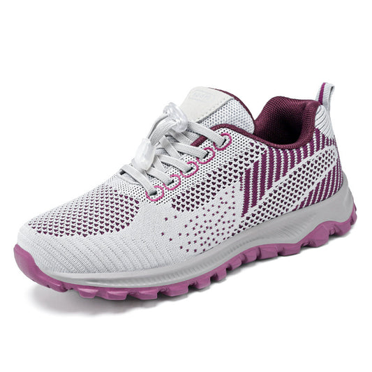 Walking shoes travel shoes Comfortable for middle-aged and elderly mothers Shoes with soft soles Running shoes for elderly couples Sports shoes
