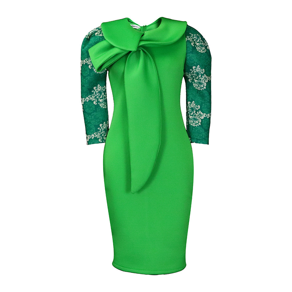 Women's New Autumn Plus-size Elegant Fashion Bag Buttock Temperament Of The Trade Dress