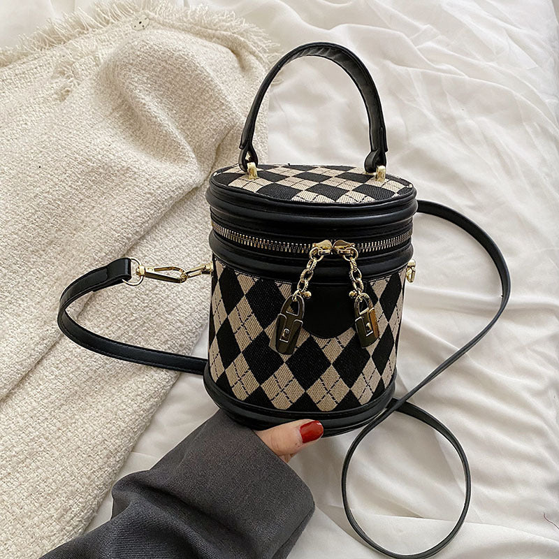 Women's Fashion Small Bucket Bag