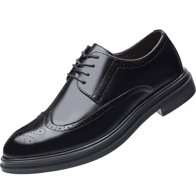 New Men's Business Casual British Dress Korean Breathable Shoes