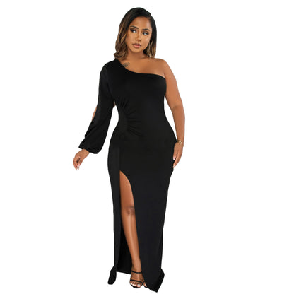 Sexy Fashion Dress With Split Sleeves | Affordable-buy
