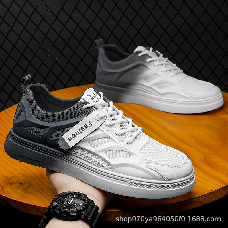 New Breathable Mesh Casual Sports Light And Versatile Lace-up Fashion Shoes