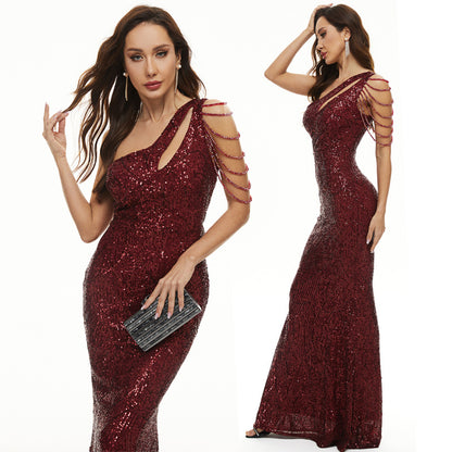 Female Fairy Evening Sexy Toast Dress | Affordable-buy