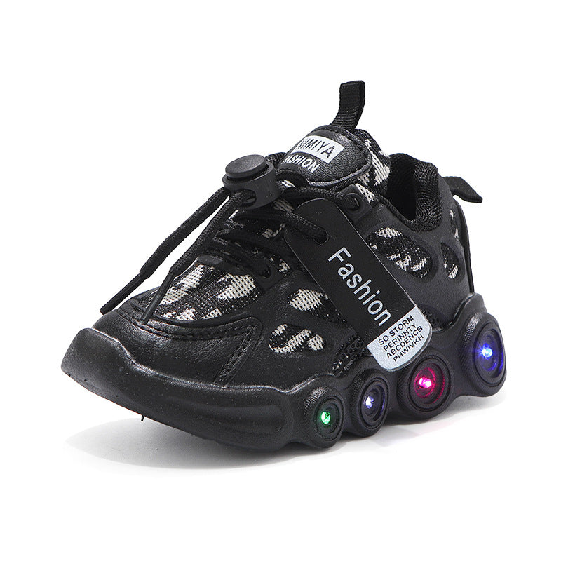 Children's Letter Webbing Luminous Shoes | Affordable-buy