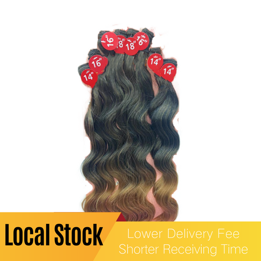 Local Stock Affordable 8PCS Synthetic Hair